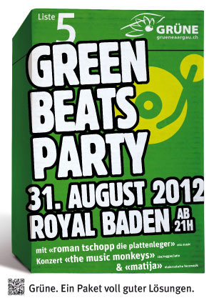 Flyer Green Beats Party