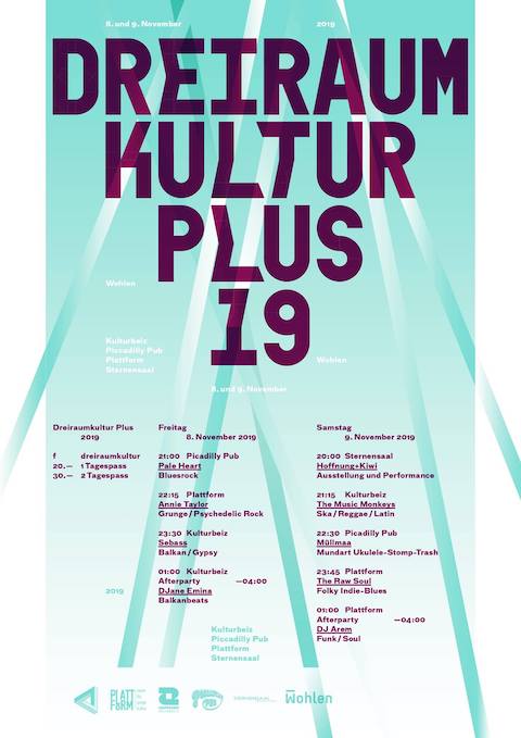 Flyer Dreiraumkultur Plus 2019